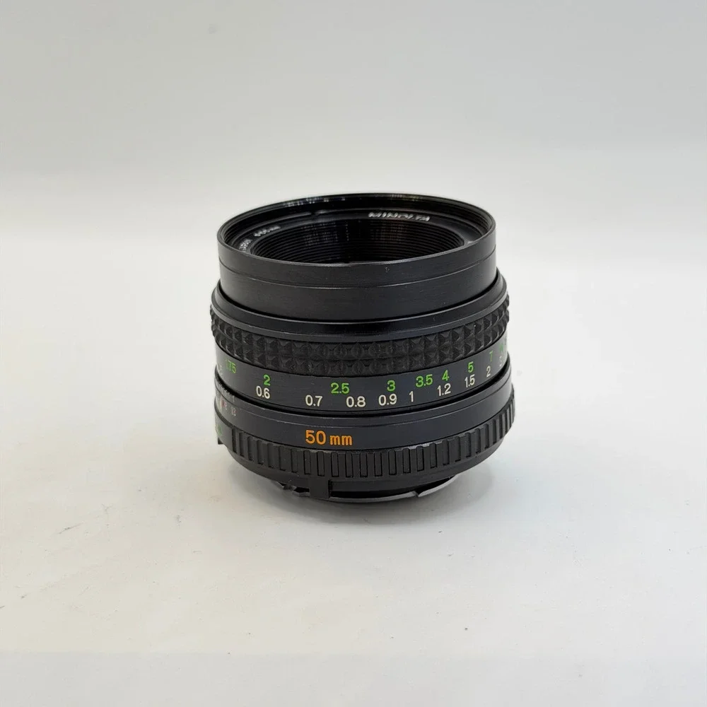 Minolta MD Rokkor 50mm f1.7 Manual Focus Prime Lens SR Mount Japan 55mm Filter
